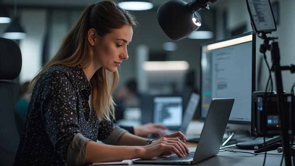 Usability testing sessie waarbij een gebruiker een website test terwijl een onderzoeker observeert