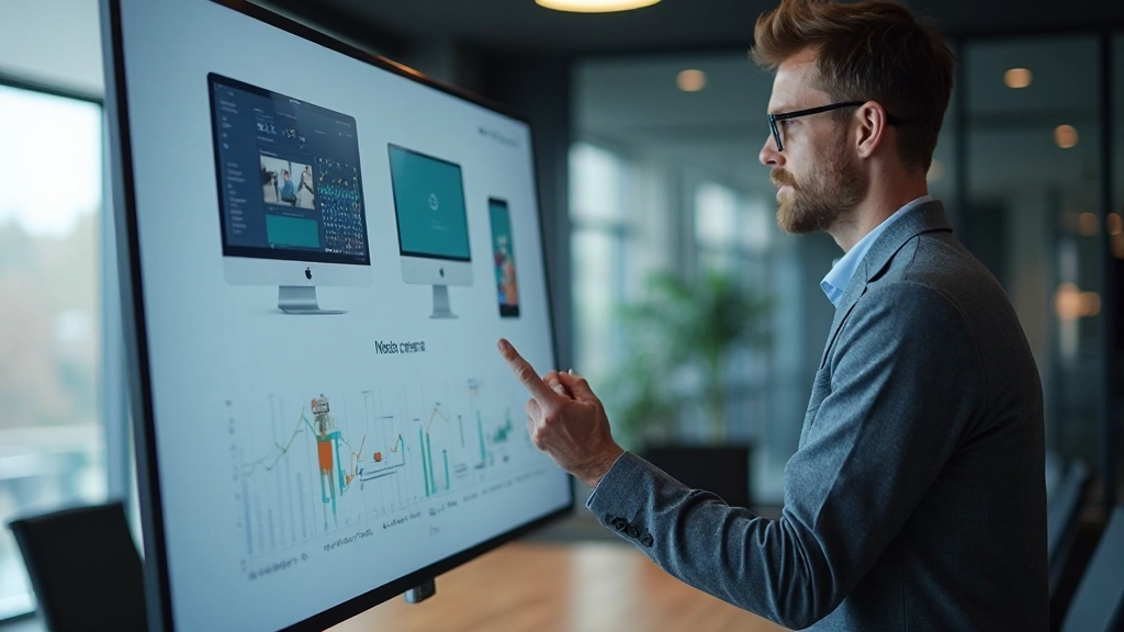 Visuele weergave van responsive design breakpoints met verschillende apparaten